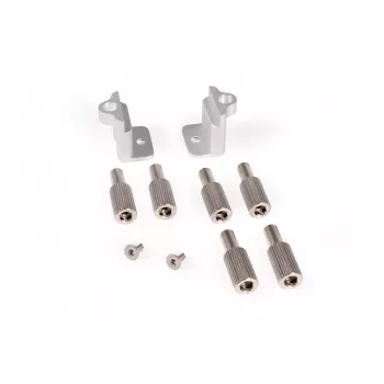 Tvirtinimo rinkinys Alphacool 13538 aliuminis sidabrinis 19,8x19x20 mm