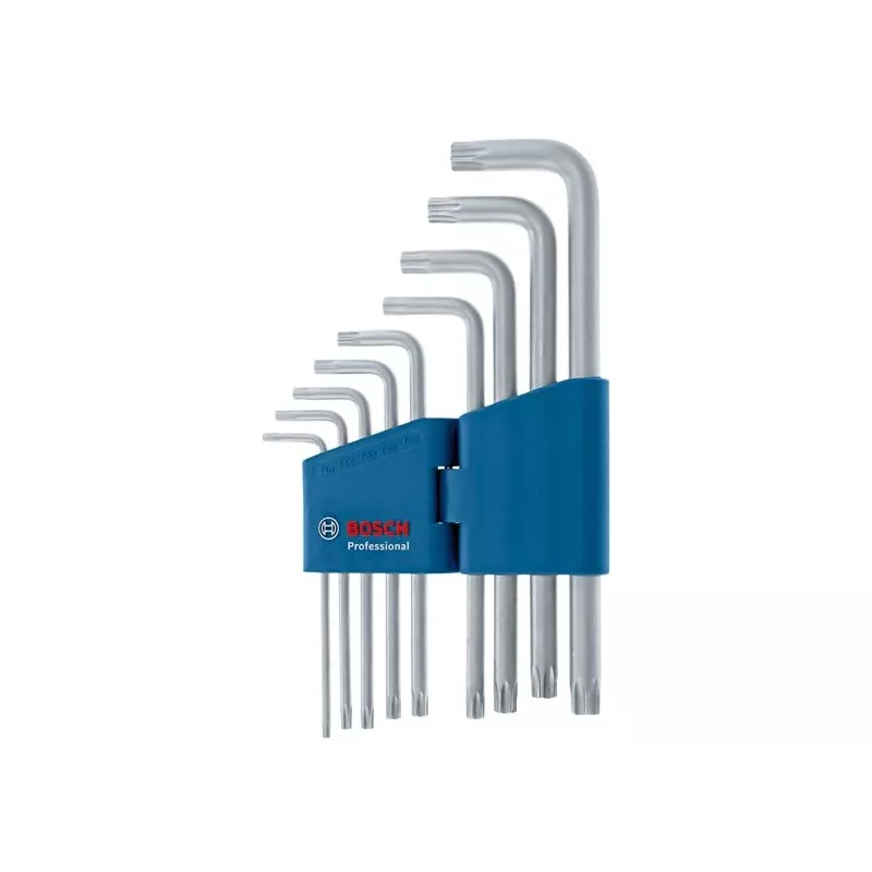 Bosch Professional 1 600 A01 TH4 Torx raktų rinkinys, 9 vienetai