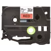 Laminuota juosta Brother TZe461 36 mm, juoda ant raudono