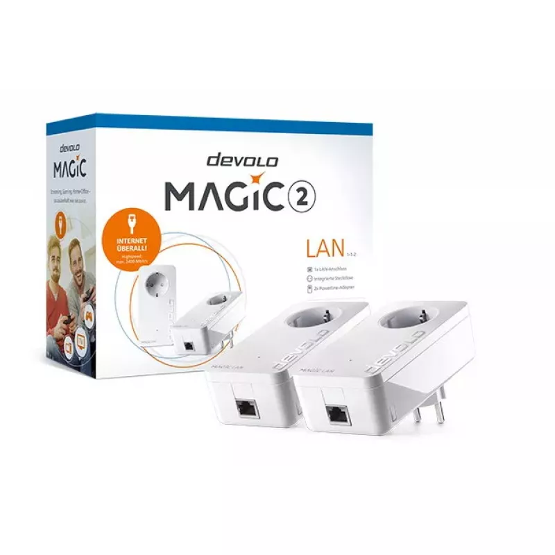 Ethernet LAN adapteris Devolo Magic 2 LAN 2400 Mbit/s