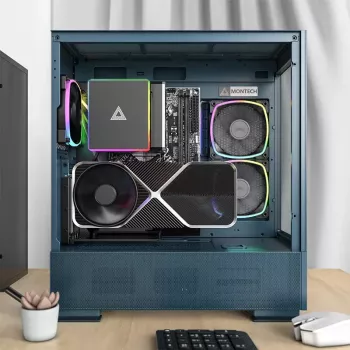 PC Case Montech SKY TWO Midi Tower Mėlyna