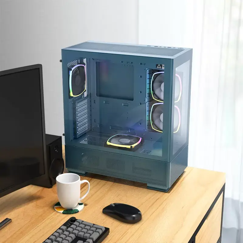 PC Case Montech SKY TWO Midi Tower Mėlyna