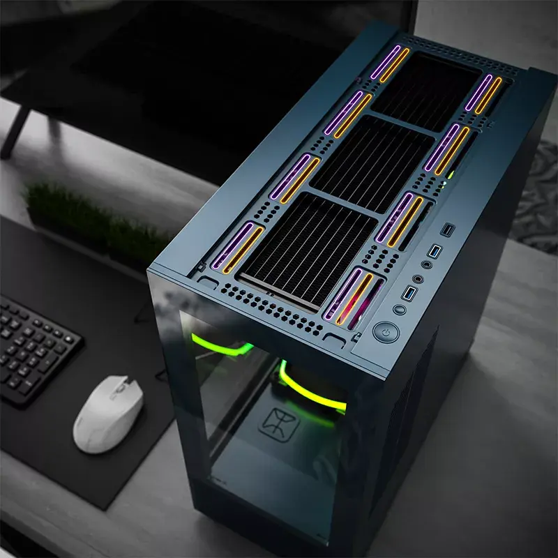 PC Case Montech SKY TWO Midi Tower Mėlyna