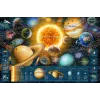 Dėlionė Ravensburger Planetų sistema 5000 dalių – Ravensburger 5000 dalių planetų sistemos dėlionė