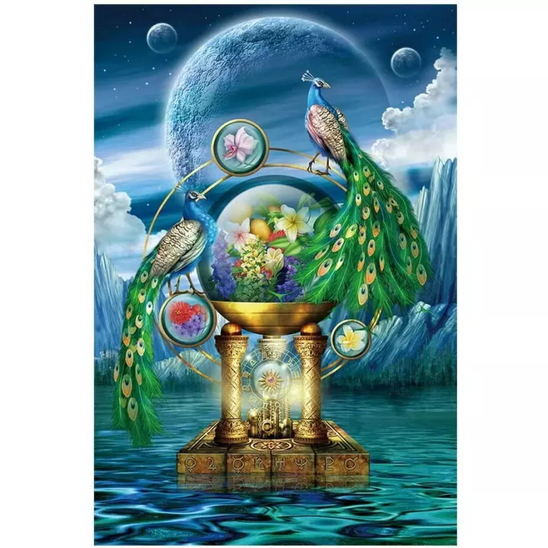 Dėlionė Ravensburger Planetų sistema 5000 dalių – Ravensburger 5000 dalių planetų sistemos dėlionė