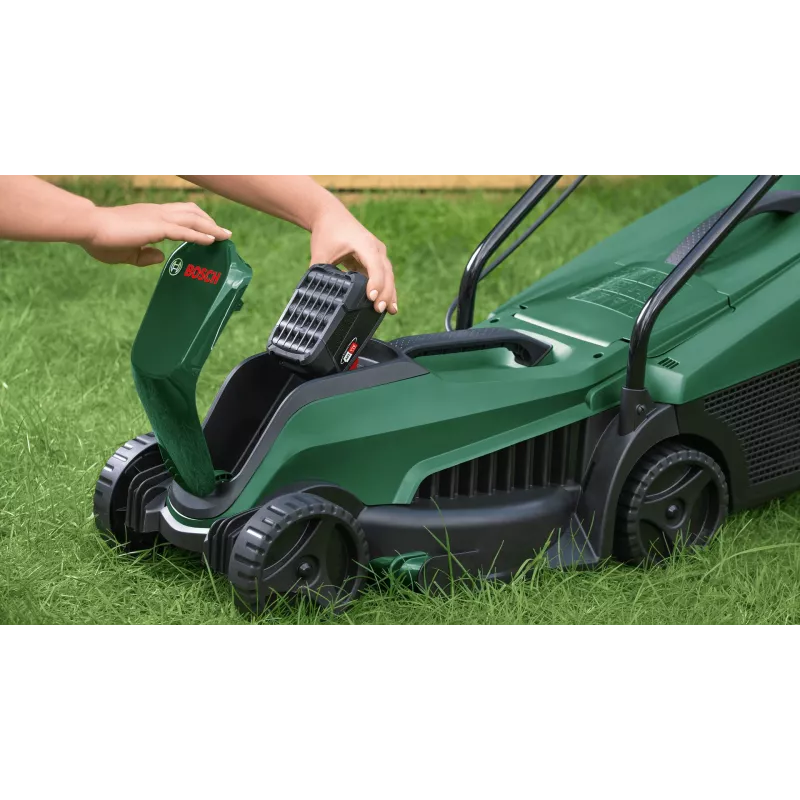 Bosch EasyMower 18V-32-200 stumiama vejapjovė su baterija