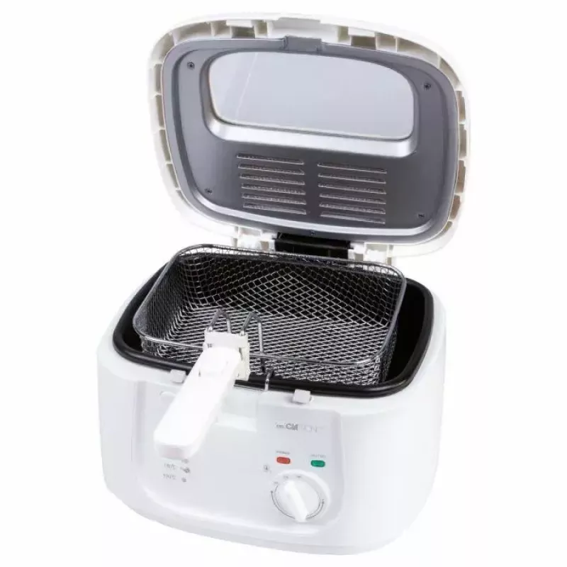 Grupinė keptuvė Clatronic FR 3771 2,5 l 1800 W balta