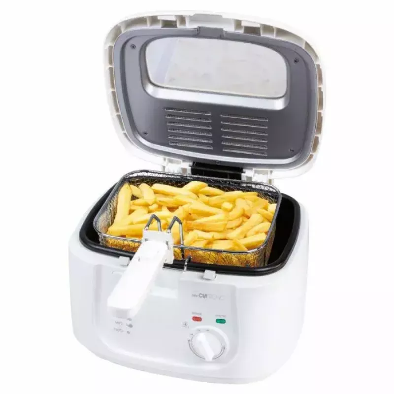 Grupinė keptuvė Clatronic FR 3771 2,5 l 1800 W balta