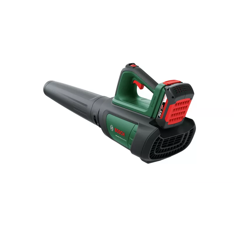 Bosch AdvancedLeafBlower 36V-750 (1x2,0Ah), rankinė pūstuvė, 100 km/h, 200 km/h, akumuliatorius, 1,5 m/s², 254 mm