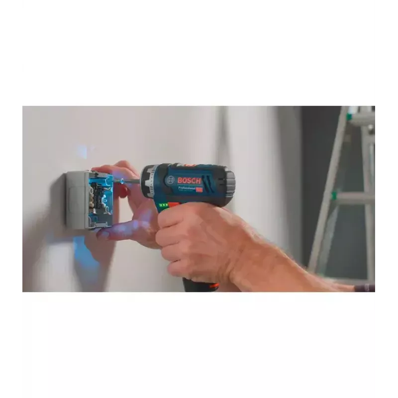 Bosch GSR 12V-15 FC Professional beraktis 600 g juoda, mėlyna