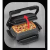 Kontaktinė grilinė Tefal GC7148 — 2000 W, nerūdijančio plieno korpusas, stačiakampė, reguliuojamas termostatas, grotelių viršutinis paviršius, 365×365×175 mm