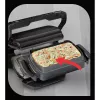 Kontaktinė grilinė Tefal GC7148 — 2000 W, nerūdijančio plieno korpusas, stačiakampė, reguliuojamas termostatas, grotelių viršutinis paviršius, 365×365×175 mm