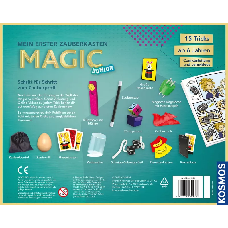 Kosmos 45872848 vaikiškas magijos rinkinys