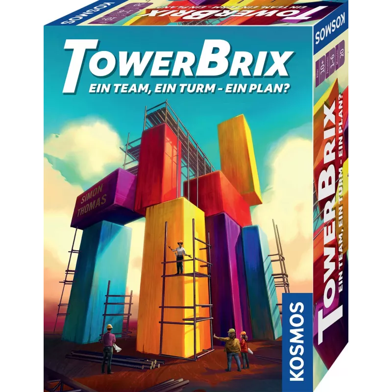 Kosmos TowerBrix 20 min Stalo žaidimas Šeimos