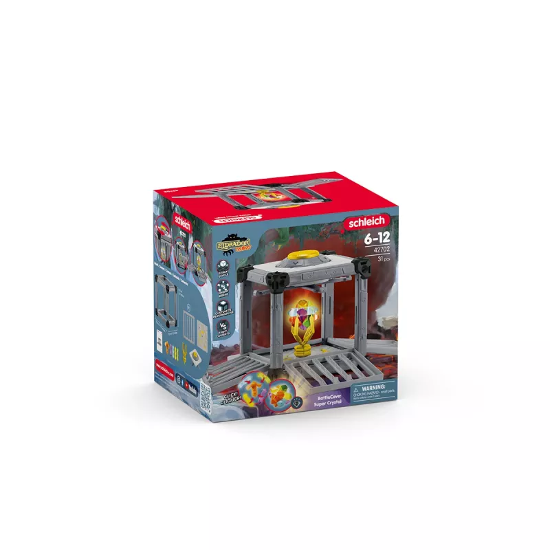 Veiksmo/Nuotykių žaidimo rinkinys Schleich BattleCave Super Crystal įvairiaspalvis 1 žaidėjui 6-12 metų