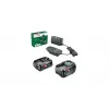 Bosch Starter-Set 18V - 2 x Akku (2,0 Ah + 4,0 Ah) Baterija ir įkroviklio rinkinys
