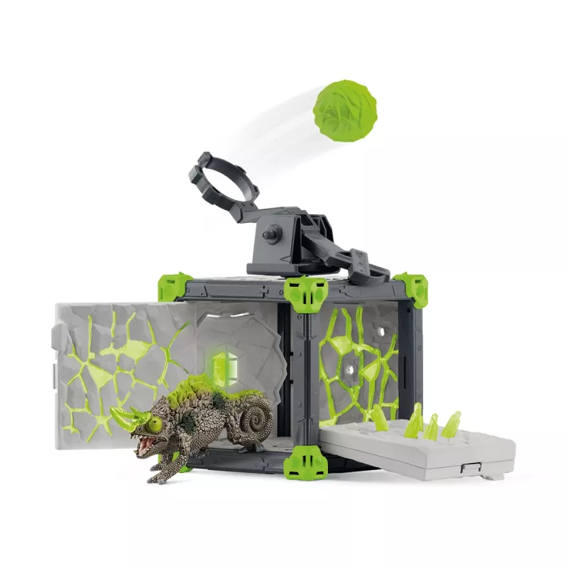 Veiksmo/Nuotykių Schleich BattleCave Stone Chameleon 42677