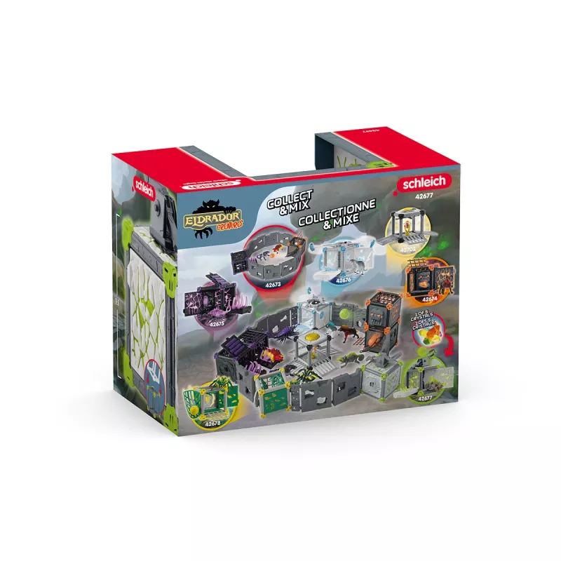 Veiksmo/Nuotykių Schleich BattleCave Stone Chameleon 42677