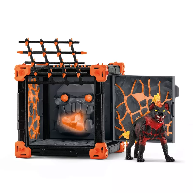 Veiksmo/Nuotykių Schleich BattleCave Lava Hyena Įvairiaspalvis 42674