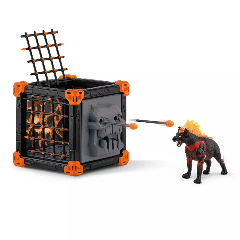 Veiksmo/Nuotykių Schleich BattleCave Lava Hyena Įvairiaspalvis 42674