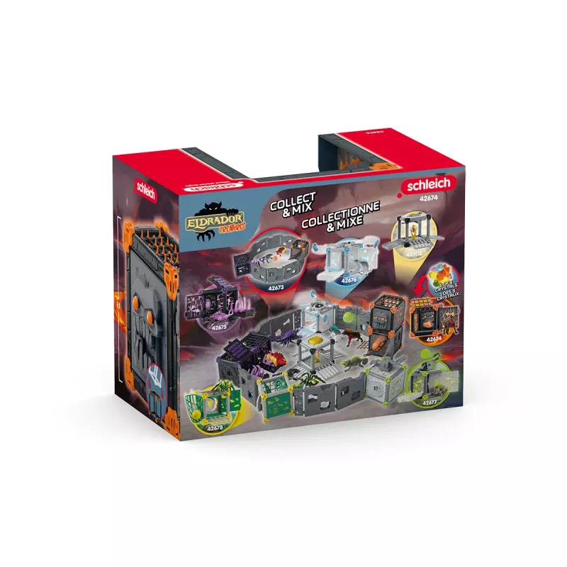 Veiksmo/Nuotykių Schleich BattleCave Lava Hyena Įvairiaspalvis 42674