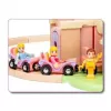 Medinis automobilių ir bėgių rinkinys Ravensburger 33312 — įvairiaspalvis, nuo 3 metų
