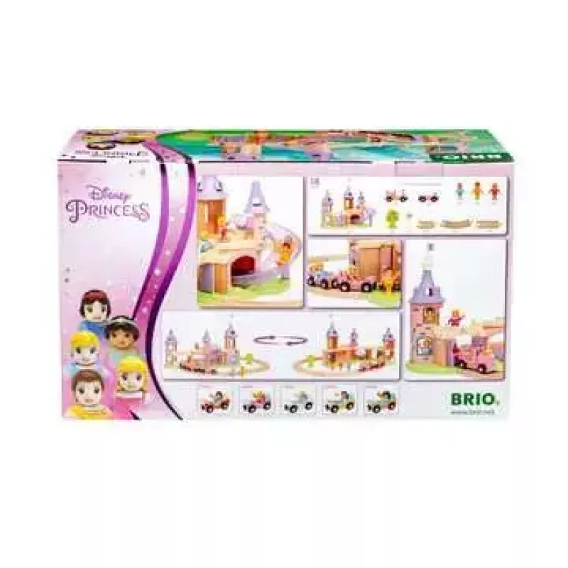 Medinis automobilių ir bėgių rinkinys Ravensburger 33312 — įvairiaspalvis, nuo 3 metų
