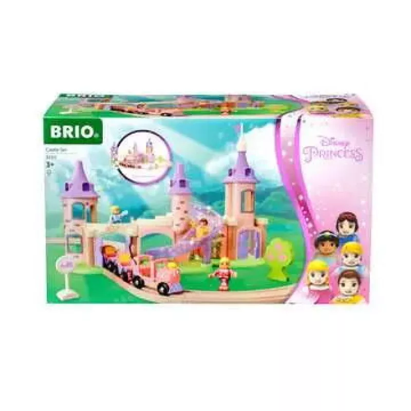 Medinis automobilių ir bėgių rinkinys Ravensburger 33312 — įvairiaspalvis, nuo 3 metų