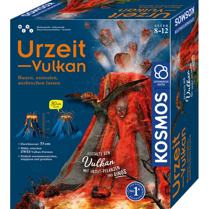 Kosmos Urtvulkanas, Vulkanas, Vystymasis, 8 m. Kosmos Urtvulkanas. Produkto tipas: Vulkanas, Tema: Vystymasis, Rekomenduojamas amžius (min.): 8 m.