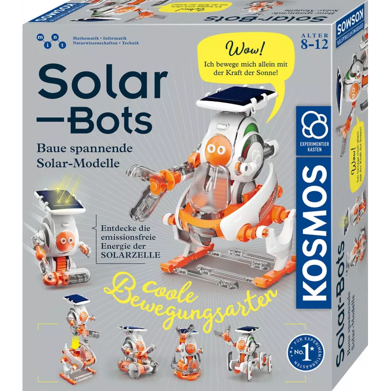 Kosmos Solar Bots, Eksperimentų rinkinys, Atsinaujinanti energija, 8 m.