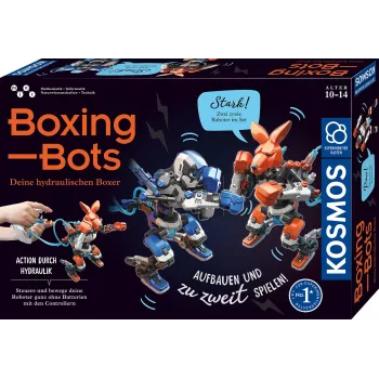 Kosmos Boxing Bots, Robotas, Inžinerija, 10 m. Kosmos Boxing Bots. Produkto tipas: Robotas, Tema: Inžinerija, Rekomenduojamas amžius (min.): 10 m.