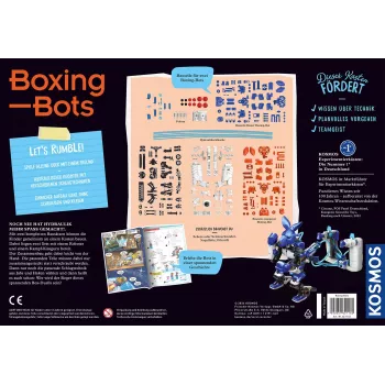 Kosmos Boxing Bots, Robotas, Inžinerija, 10 m. Kosmos Boxing Bots. Produkto tipas: Robotas, Tema: Inžinerija, Rekomenduojamas amžius (min.): 10 m.