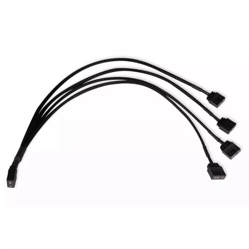 RGB skirstytuvas Alphacool 18711 5V juodas 300mm