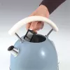 Ariete 2877 Kettle Vintage, 1,7L, belaidis, mėlynas, 1,7 l, 2000 W, šviesiai mėlynas, vandens lygio indikatorius, belaidis, filtravimas