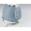 Ariete 2877 Kettle Vintage, 1,7L, belaidis, mėlynas, 1,7 l, 2000 W, šviesiai mėlynas, vandens lygio indikatorius, belaidis, filtravimas