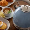 Ariete 2877 Kettle Vintage, 1,7L, belaidis, mėlynas, 1,7 l, 2000 W, šviesiai mėlynas, vandens lygio indikatorius, belaidis, filtravimas