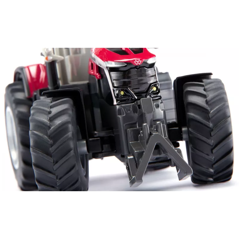 RC transporto priemonė Siku Massey Ferguson 9S Bluetooth programėlės valdymas – mastelinis traktorius, valdomas programėle, įkraunamas
