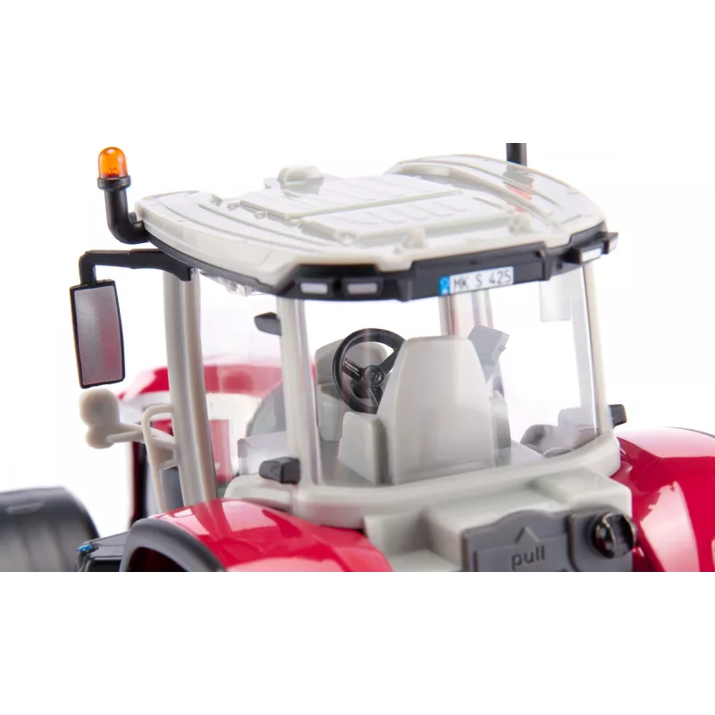 RC transporto priemonė Siku Massey Ferguson 9S Bluetooth programėlės valdymas – mastelinis traktorius, valdomas programėle, įkraunamas