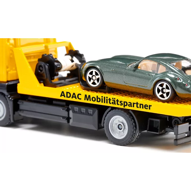 Automobilių modelių rinkinys Siku MAN techninės pagalbos automobilis ADAC, surinktas 1:55 masteliu, 58×170×57 mm
