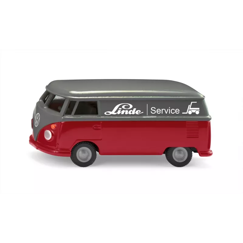 Siku VW T1 Transporter autobusiuko modelis surinktas 1:50