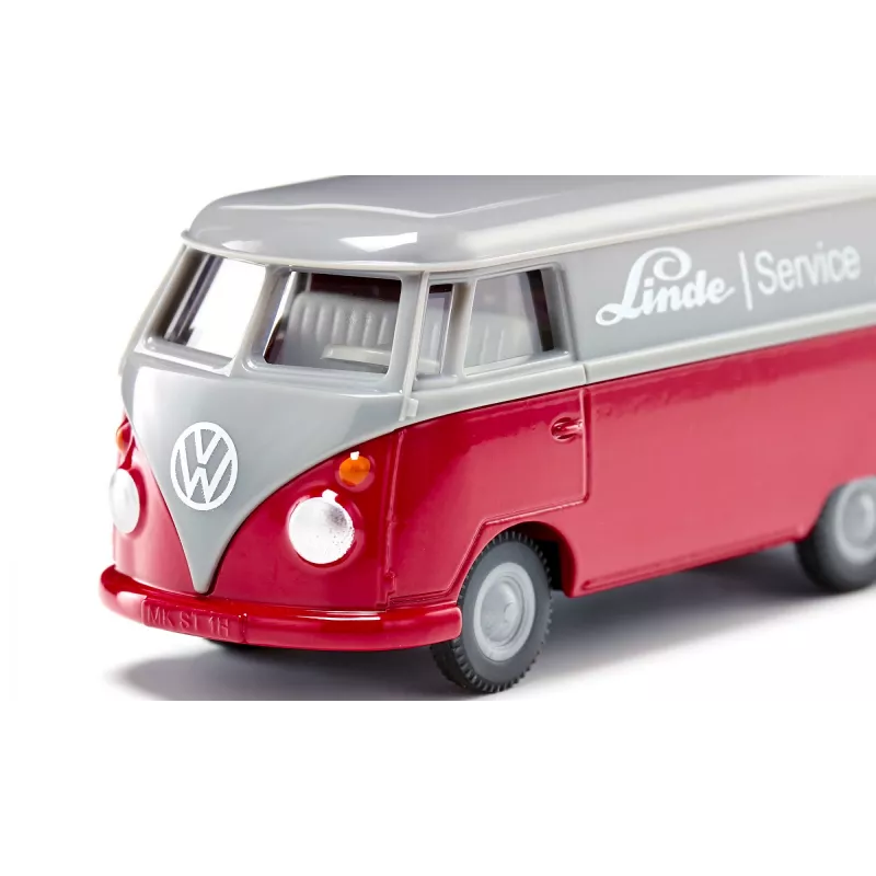 Siku VW T1 Transporter autobusiuko modelis surinktas 1:50