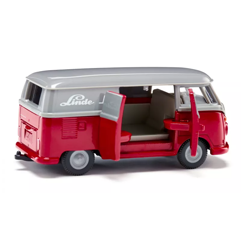 Siku VW T1 Transporter autobusiuko modelis surinktas 1:50