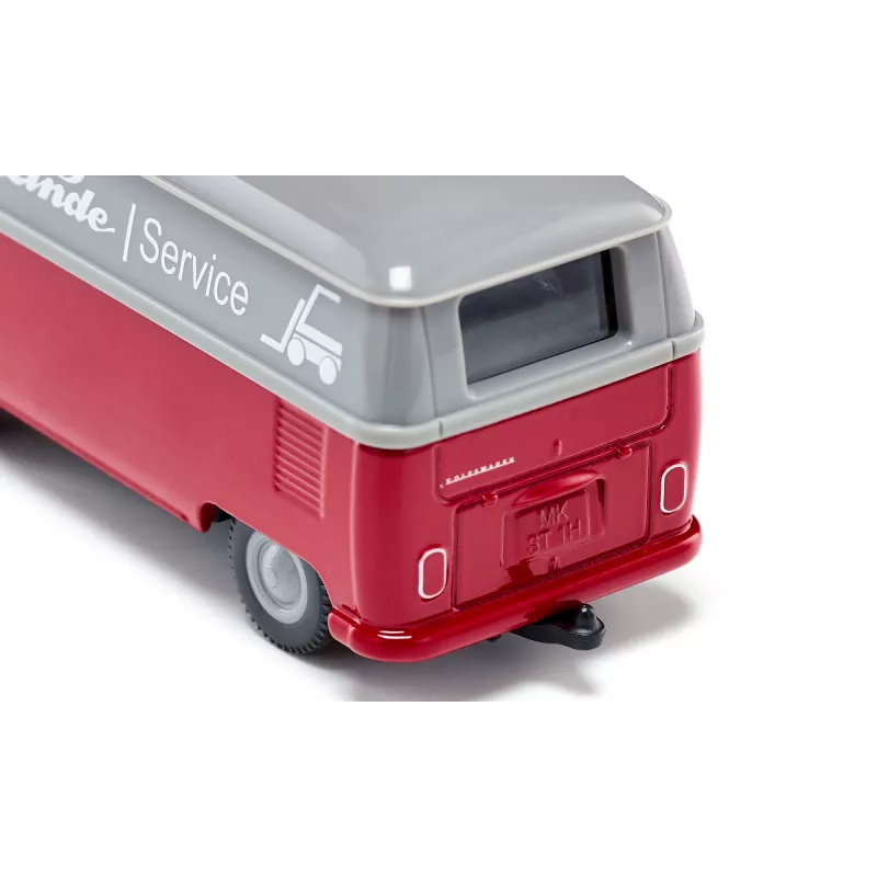 Siku VW T1 Transporter autobusiuko modelis surinktas 1:50