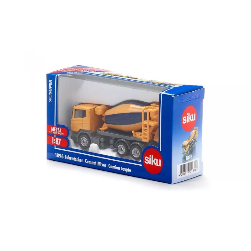 Siku 1896 modelio sunkvežimio / priekabos modelis, surenkamas, 1:87
