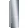 Šaldytuvas-šaldiklis Bosch Serie 6 KGE398IBP — 343 L bendras, nerūdijantis plienas, dešinės pusės vyriai