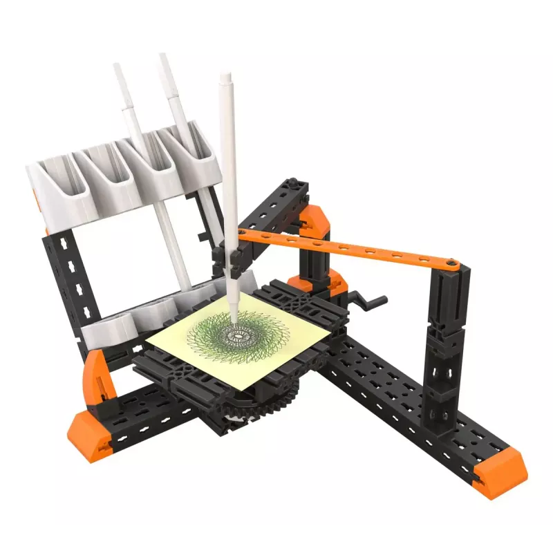 Konstrukcinis žaislas Fischertechnik Advanced Universal Max modelio rinkinys 571904 — modulinis mechaninis konstravimo rinkinys
