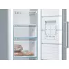Vertikalus šaldiklis Bosch Serie 4 GSN36VLEP — 242 L, NoFrost, E klasė, 39 dB, nerūdijantis plienas