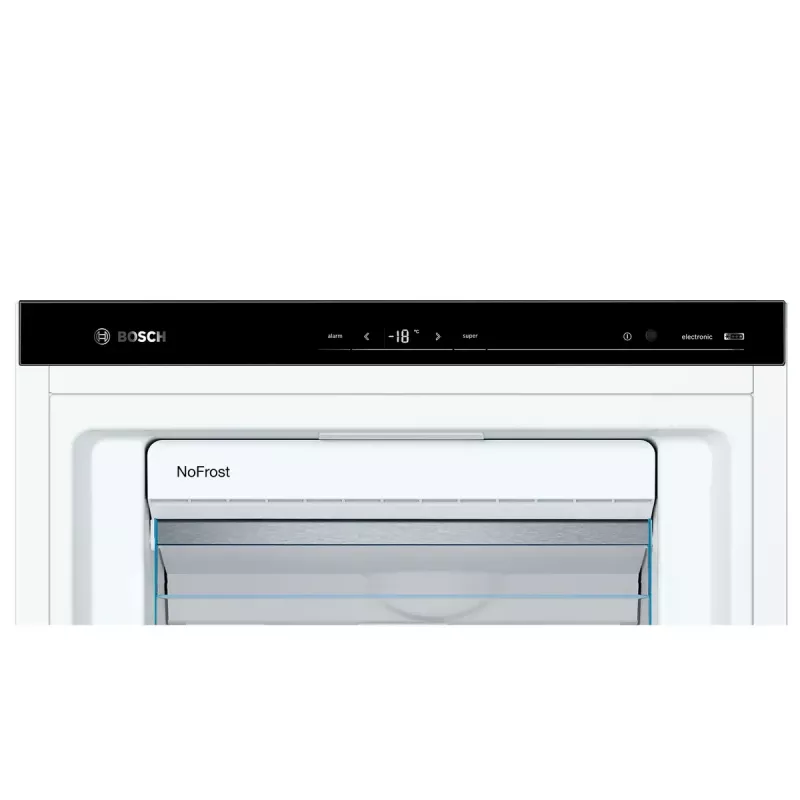 Bosch Serie 6 GSN58AWCV šaldiklis Stačiasis šaldiklis Laisvai pastatomas 366 L Balta