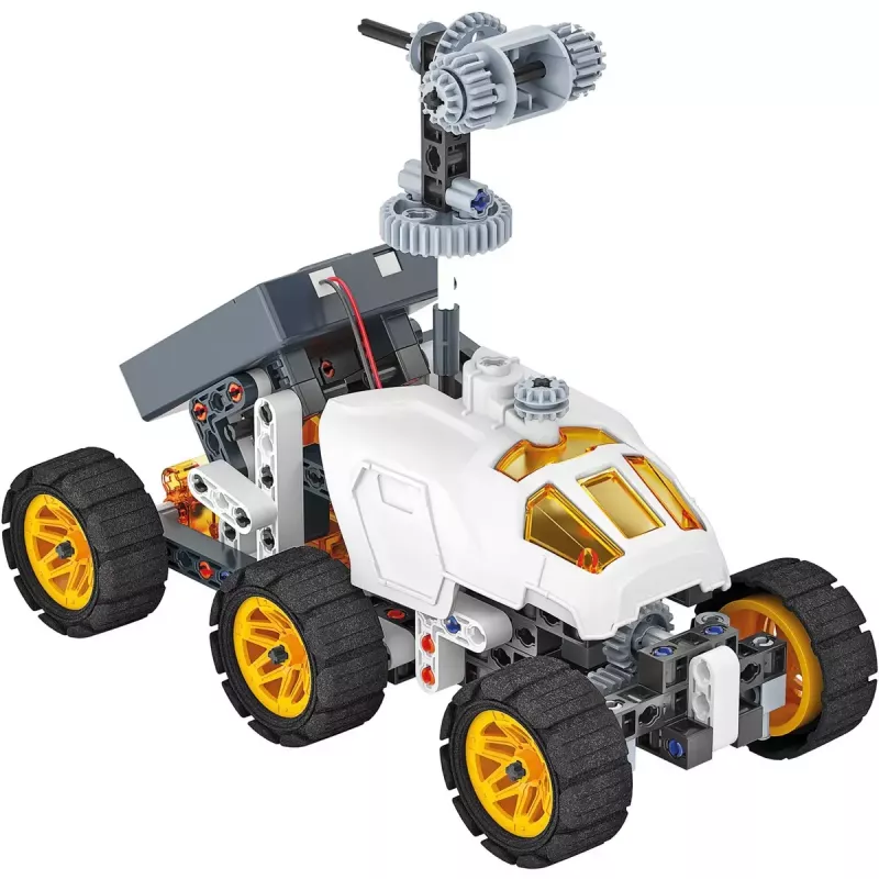 Konstrukcinis žaislas Clementoni Mars Rover 59295 STEM konstravimo rinkinys — edukacinis modelio surinkimo rinkinys