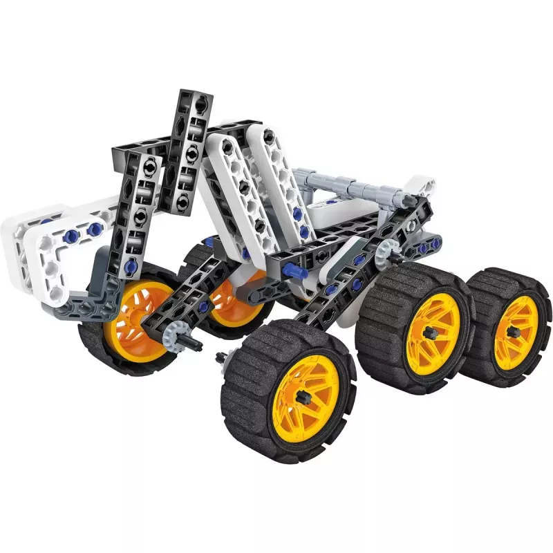 Konstrukcinis žaislas Clementoni Mars Rover 59295 STEM konstravimo rinkinys — edukacinis modelio surinkimo rinkinys